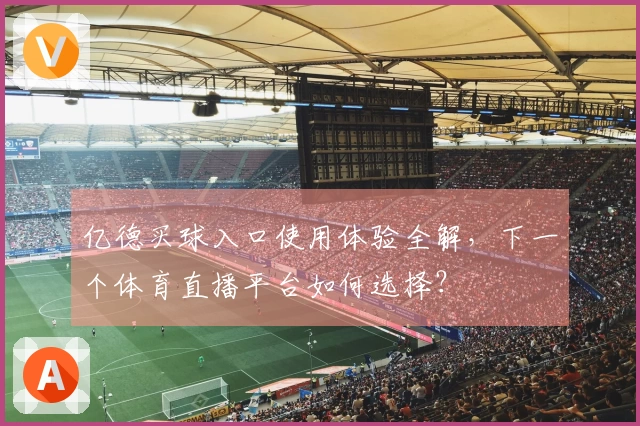 亿德买球入口使用体验全解，下一个体育直播平台如何选择？
